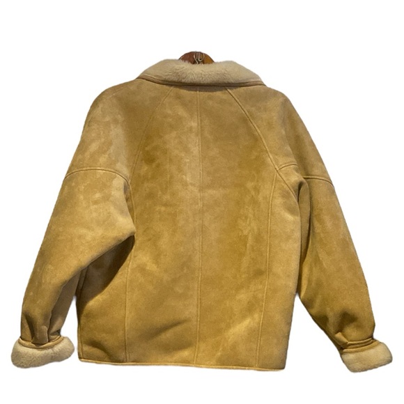 LE  Signature Shearling Jacket _ Beige - Picture 4 of 4